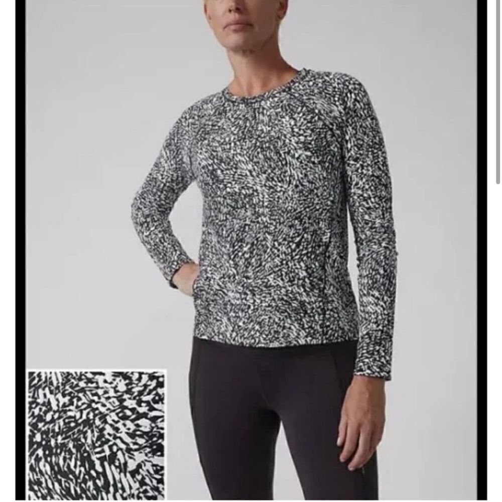 Athleta Ultimate Train Printed Top